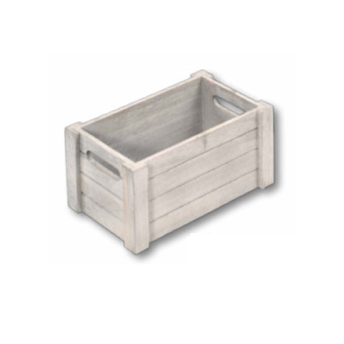 Opbevaringskasse hvid - Str. S