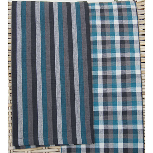 Viskestykker Sandra - Petrol 2-pak