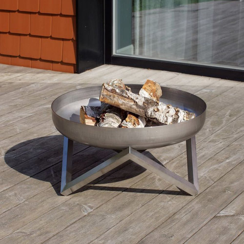 Bålfad i rustfrit stål Z Design XXL