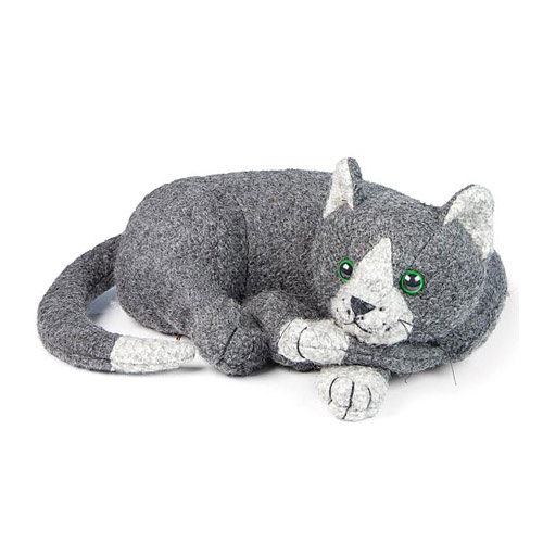 Dørstopper dyr - Cocoa Curled Cat