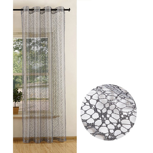 Netgardin gråt - 140 x 245 cm.