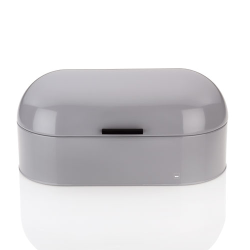 Brødkasse i metal - Frisco lysegrå 44 cm.