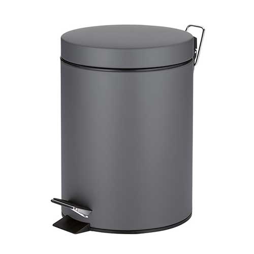 Toiletspand Sten - Mørkegrå 5 L