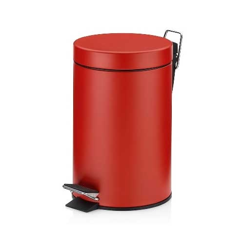 Toiletspand Monaco - Rød 3 L