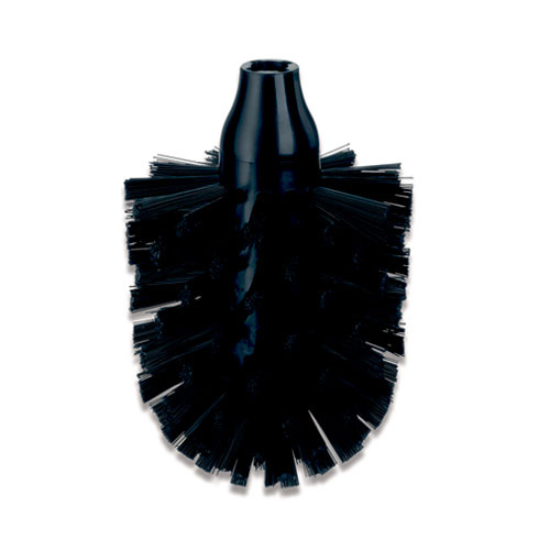 Udskifteligt toiletbørstehoved - Sort