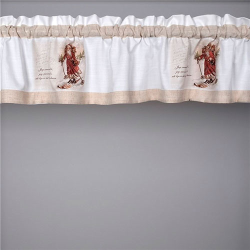 Jule cafegardin i metermål - Julesne