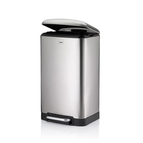 Pedalspand Davino 30 L soft close - Rustfrit stål