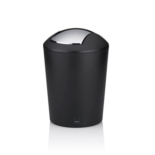 Toiletspand sort Marta 1,7 L