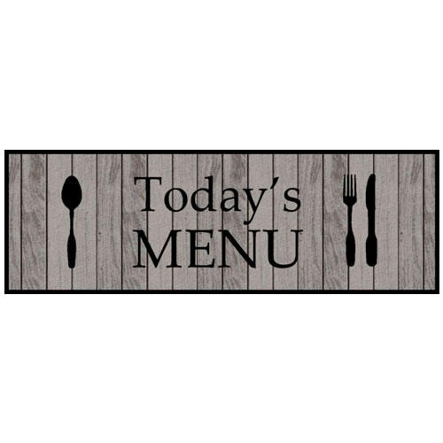 Køkkenløber Todays Menu - 50 x 150 cm.