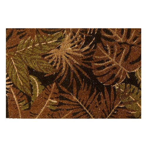 Kokosmåtte Coco Gold Autumn Leaves - 40 x 60 cm.