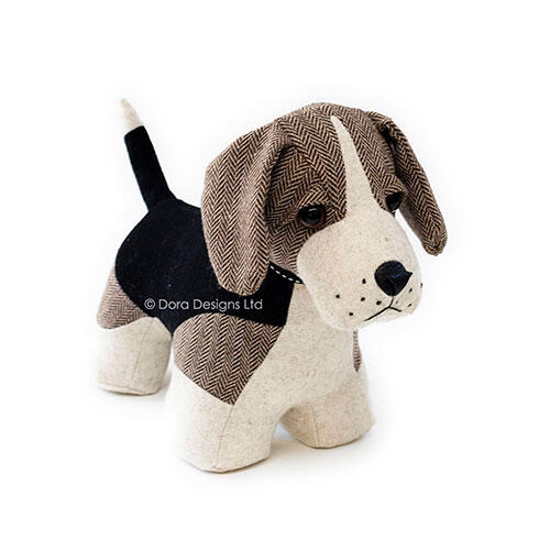 Dørstopper hund - Beagle