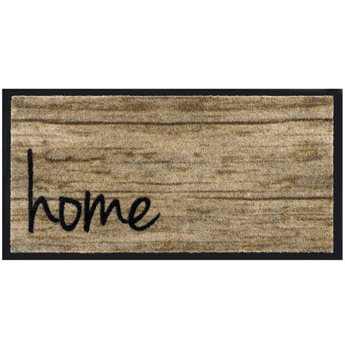 Smudsmåtte Home Wood - 40 x 80 cm.