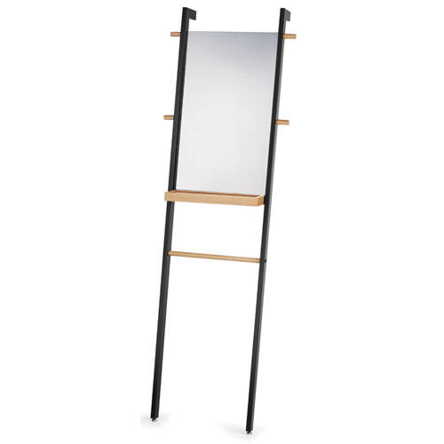 Håndklædestige med spejl - Oak