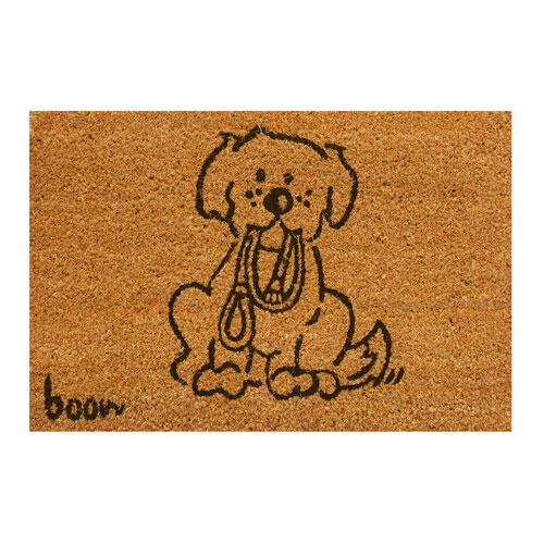 Kokosmåtte Freestyle hund 40 x 60 cm.