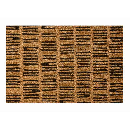 Kokosmåtte Linea Geometric - 40 x 60 cm.