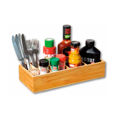 Opbevaringsboks i bambus 100% FSC