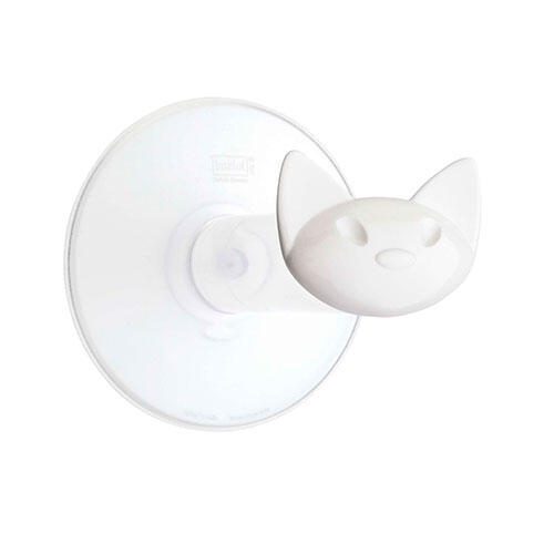 Toiletpapirholder til væg - Krystalklar Miaou