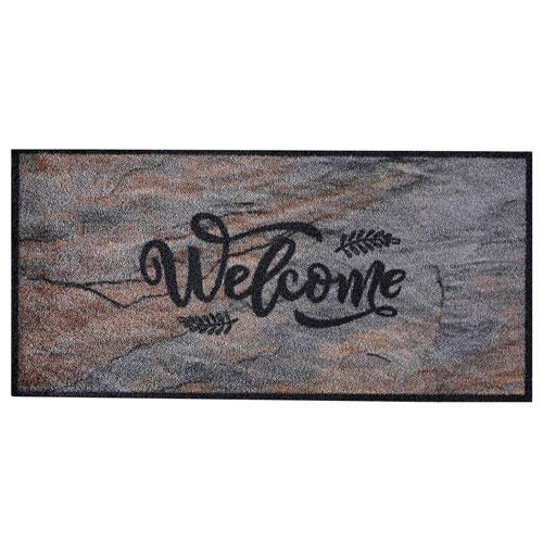 Smudsmåtte Welcome stone - 40 x 80 cm.