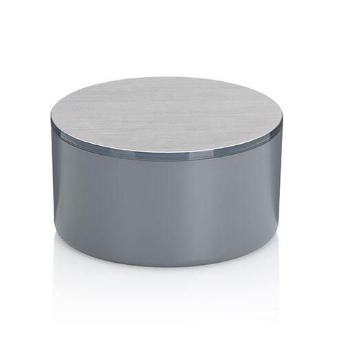 Makeup boks med spejl - Grå