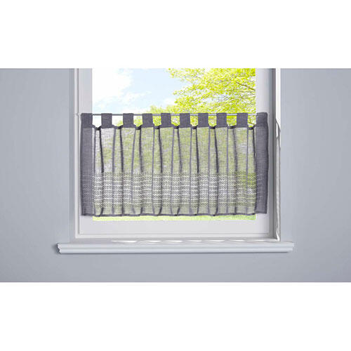 Cafegardin Sanremo - Grå 45 x 150 cm.