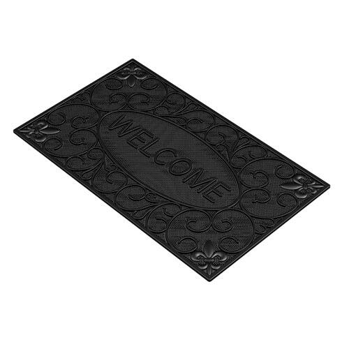Gummimåtte Omega Welcome - 45 x 75 cm.