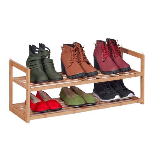 Skoreol i 100% bambus - 2 hylder