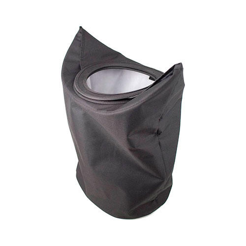 Vasketøjspose med magnetisk håndtag - Sort mellem