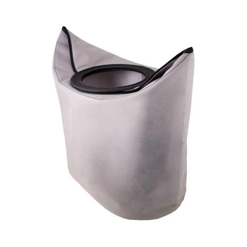 Vasketøjspose med magnetisk håndtag - Grå mellem