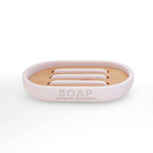 Sæbeskål Nature - Lys rosa