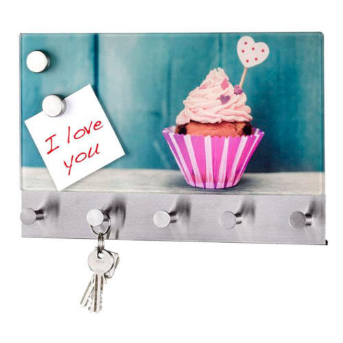 Knagerække med magnetophæng - Cupcake