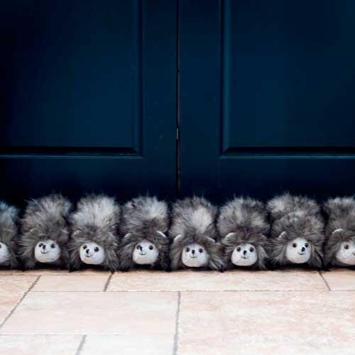 Dørstopper pindsvin/trækstopper - Hedgehog Long