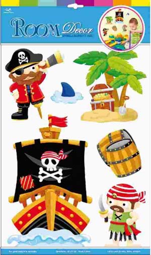 Wallsticker 3D - Pirater
