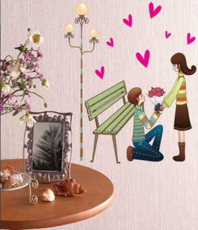 Wallstickers first love