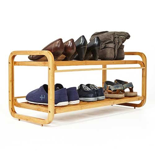 Skoreol i bambus - Stabelbar