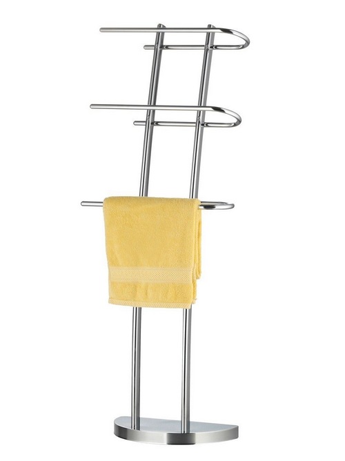 Fritstående Design Håndklædeholder med 3 ribbe