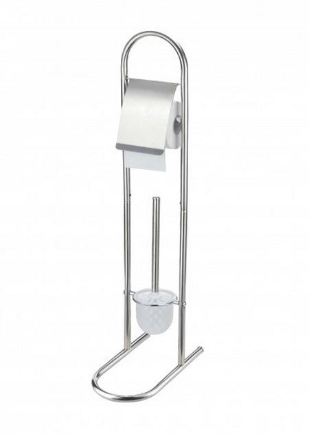 Toiletrulleholder med toiletbørste Emil fritstående