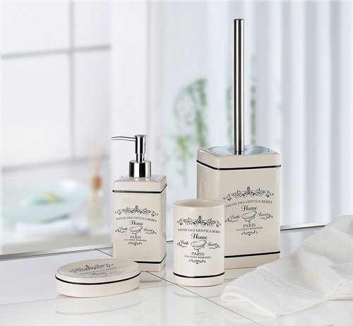 Badeværelsestilbehør Paris rustik design