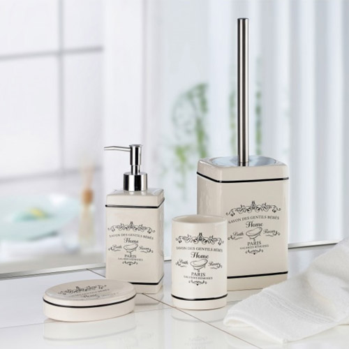 Badeværelsestilbehør Paris fransk landstil