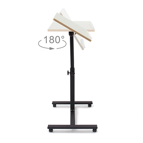 Arbejdsflade med hældning på 180 grader