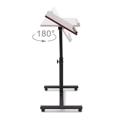 Arbejdsflade med hældning på 180 grader