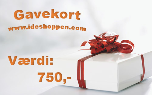 Gavekort 750 kr.