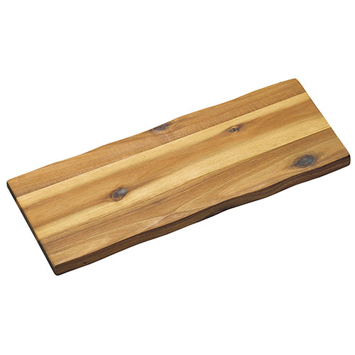 Serveringsbræt i akacietræ - 38 cm.