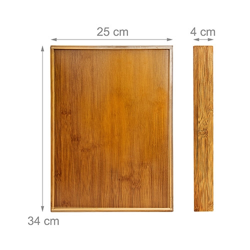 Robust bestikbakke i bambus