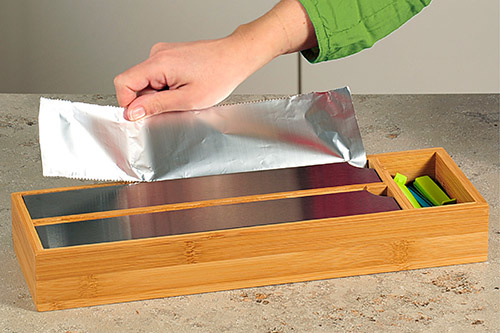 Foliebakke med skær