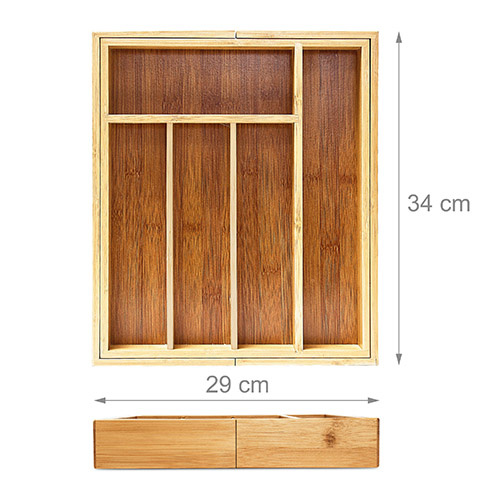 Bestikbakke i bambus