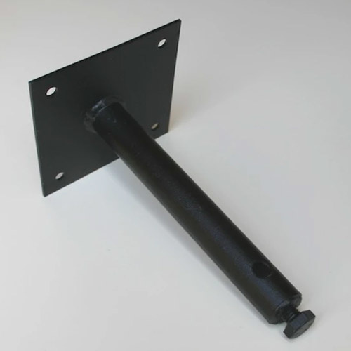 Beslag til vejrhane - Lodret kort