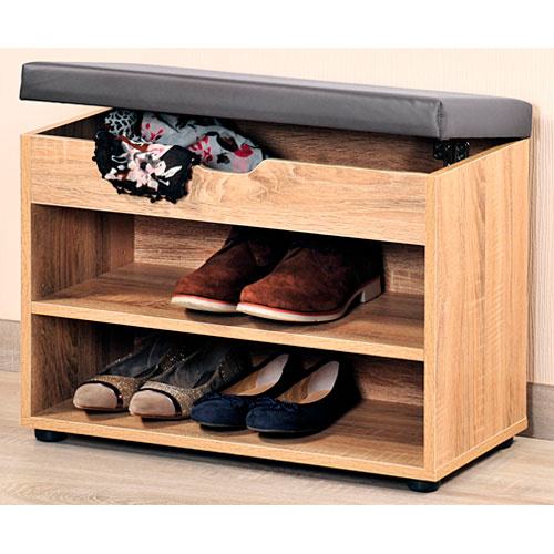 Skoreol i egestruktur med hynde - 2 hylder