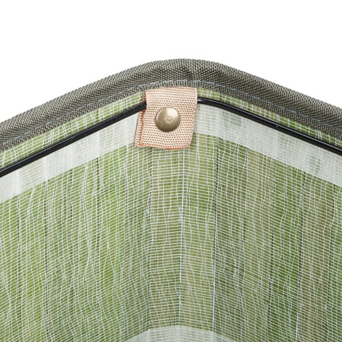 Vasketøjskurv i grøn