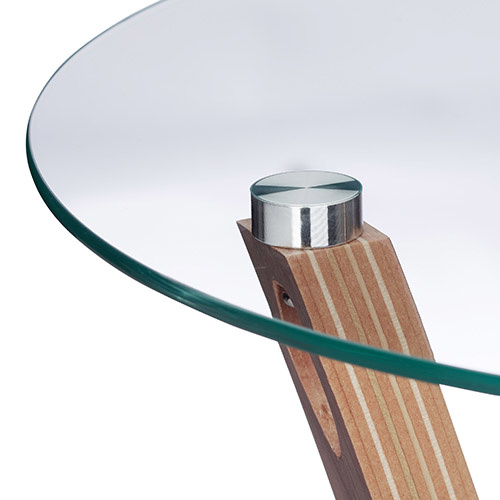 Bordsæt med glasplader