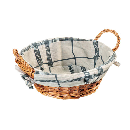 Brødkurv - Rund flet